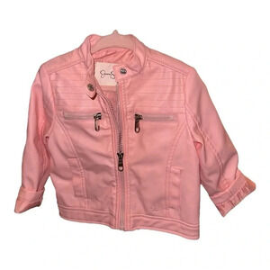 ⭐️NWT⭐️ Jessica Simpson Girl Pink Jacket Size 24 Month Toddler Jacket